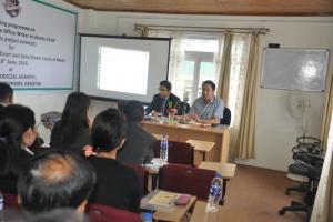 A training programme on "Introduction to Libre Office Writer in Ubuntu 14.04" (e-Courts project oriented) for Ministeral Staff of the High Court and Subordinate Courts of Sikkim on 18-06-2016