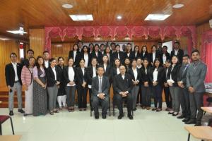 A training programme on "Professional Ethics &  Etiquette in Court Rooms)" on 20-08-2016