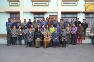 A training programme on "Concept on Local Area Networking (LAN)" (e-Courts project oriented) for Ministerial Staff of High Court and Subordinate Courts of Sikkim on 19-02-2016