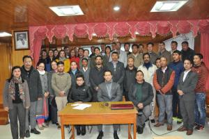 Refresher Course on "The latest Ubuntu OS and CIS 2.0(eCourts Oriented)" for Ministerial Staff of High Court of Sikkim and Subordinates Courts of Sikkim on 24th & 25th Feb, 2018