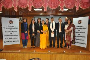Workshop on "The Negotiable Instrument Act, 1881" for the Chief Judicial Magistrates and Civil Judge-cum-Judicial Magistrates on 3rd June, 2018