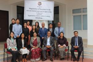 "Registration of Document Rules vis-a-vis Central Laws and its applicability" on 11th May, 2019