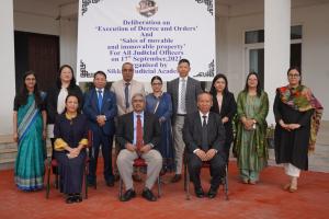 'Sale of Movable and Immovable Property' for All Judicial Officers at Sikkim Judicial Academy, Gangtok