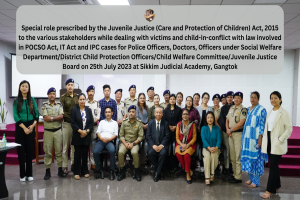 Special role prescribed by the Juvenile Justice (Care and Protection of Children) Act, 2015 to the various stakeholders while dealing with victims and child-in-conflict with law involved in POCSO Act, IT Act and IPC cases for stakeholders on 25/07/2023