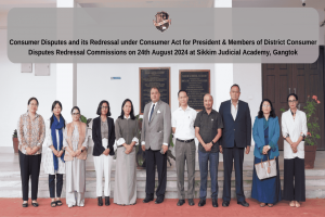 Session on Consumer Disputes and its Redressal under Consumer Act for President & Members of District Consumer Disputes Redressal Commissions on 24th August 2024