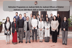 Refresher Course on Judicial Skills for Judicial Officers of District Judiciary on 15th March 2025