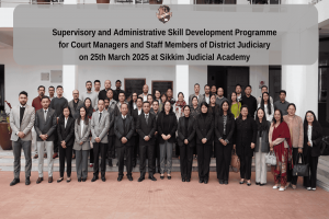 Supervisory and Administrative Skill Development Programme for Court Managers and Staff Members of District Judiciary on 25th March 2025